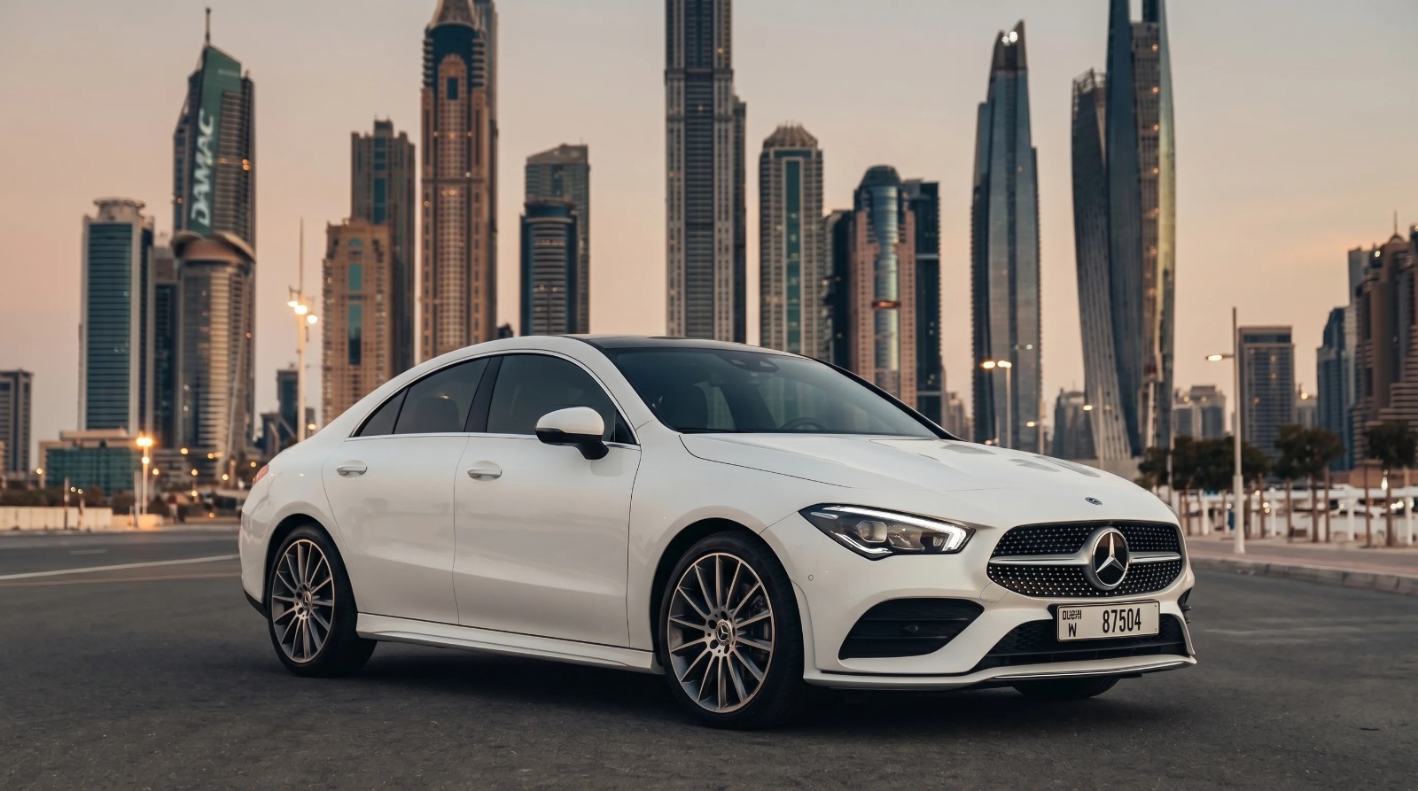 Rent  Mercedes CLA 200 in Dubai